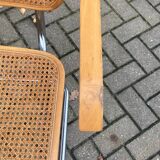 Fauteuils Cesca de Marcel Breuer. Italie, années 1960. Lot de 2