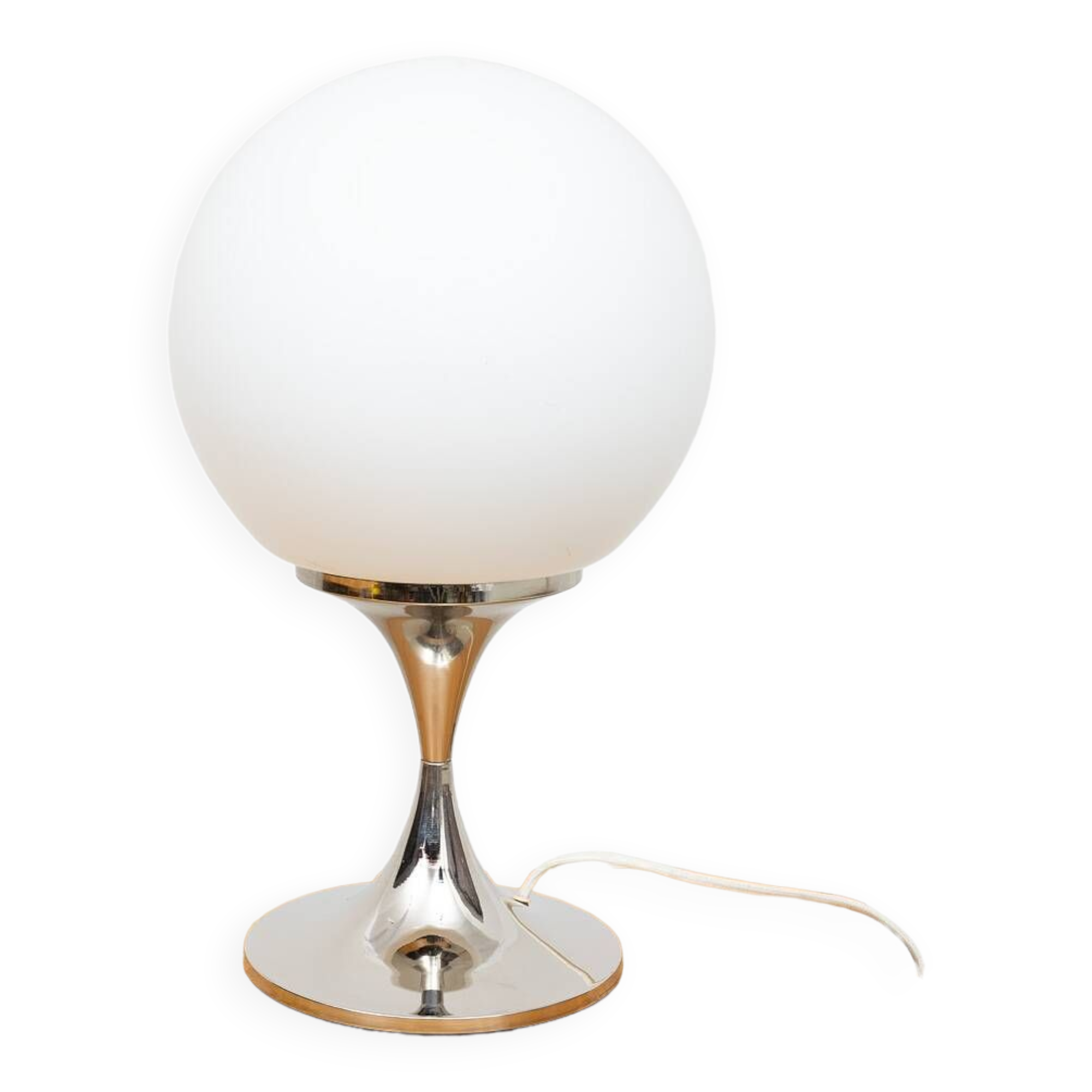 Large Space age globe lamp by Solken Leuchten 1970,