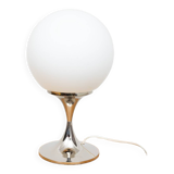 Large Space age globe lamp by Solken Leuchten 1970,