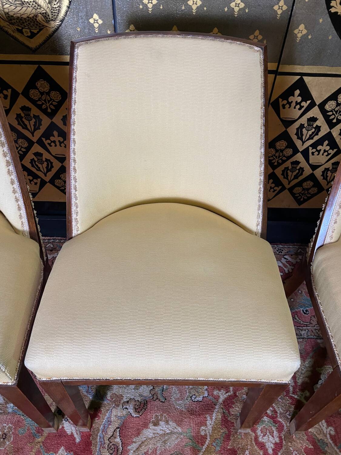 Suite of 4 Art Deco period chairs