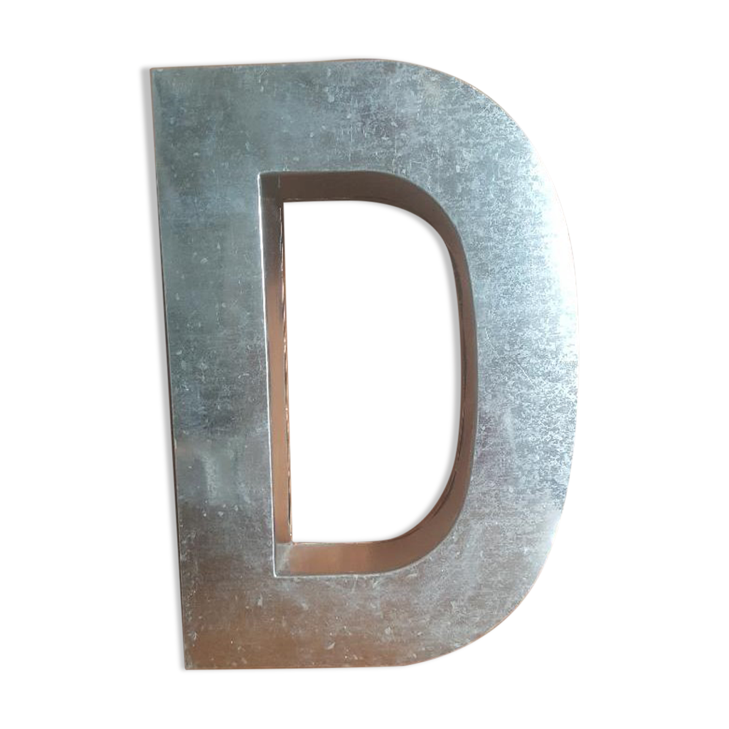 Letter D Metalvetica Seletti 35 cm Industrial style