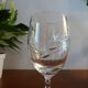 8 glasses red wine crystal of Arques, model fleury epi, 17,6 cm