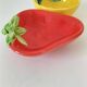 Duo de coupelles barbotine fraise & citron vintage