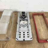 Red Industrial Bakelite Wall Light from Elektrosvit, 1970s