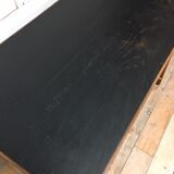 Flat desk black laqué tray 1950