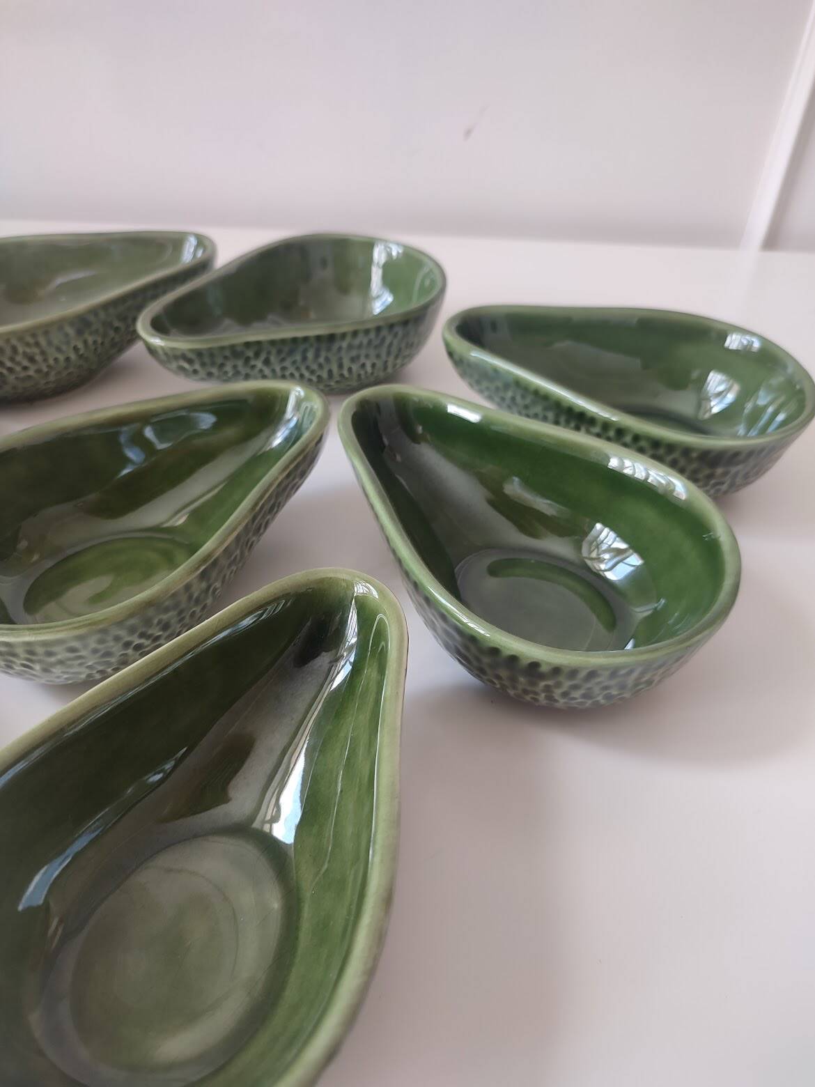 Lot coupelles barbotine avocat