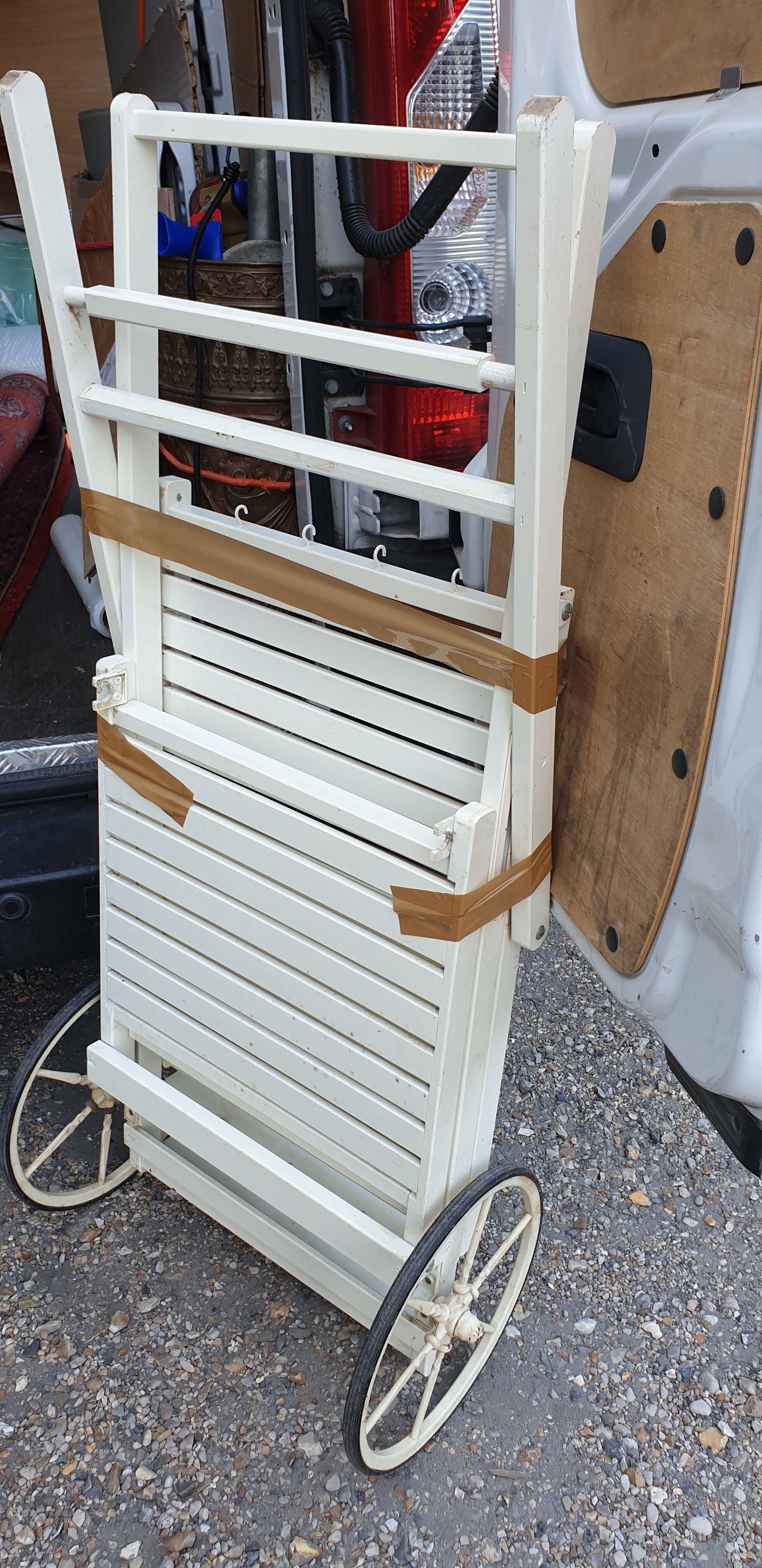 Vintage outdoor bar trolley