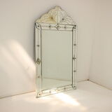 Mirror Czechoslovakia circa 1900 25x50cm