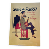 Old style poster, fado suite, Portugal