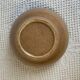 Large Longchamp glazed stoneware salad bowl, dating from the 1970s, in brown tones