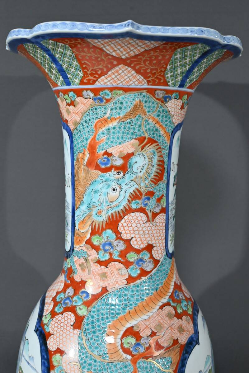 Important Arita Vase, Meiji era, Japan – Late 19th century