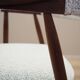 Chaise en teck, design danois, années 1970, production : Danemark