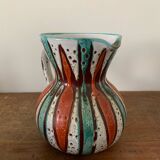 Vintage Vallauris Ceramic Pitcher Circa 1960