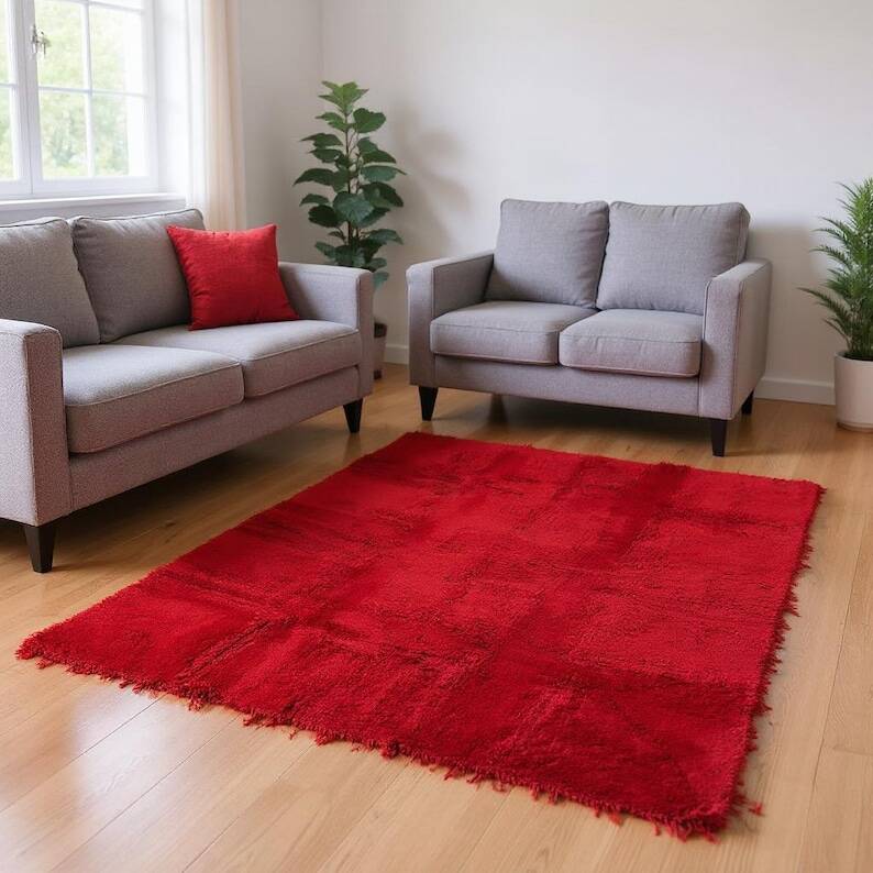 Moroccan handmade rug 200cmx200cm