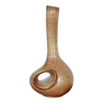 Vase moderniste en céramique, design italien années 60