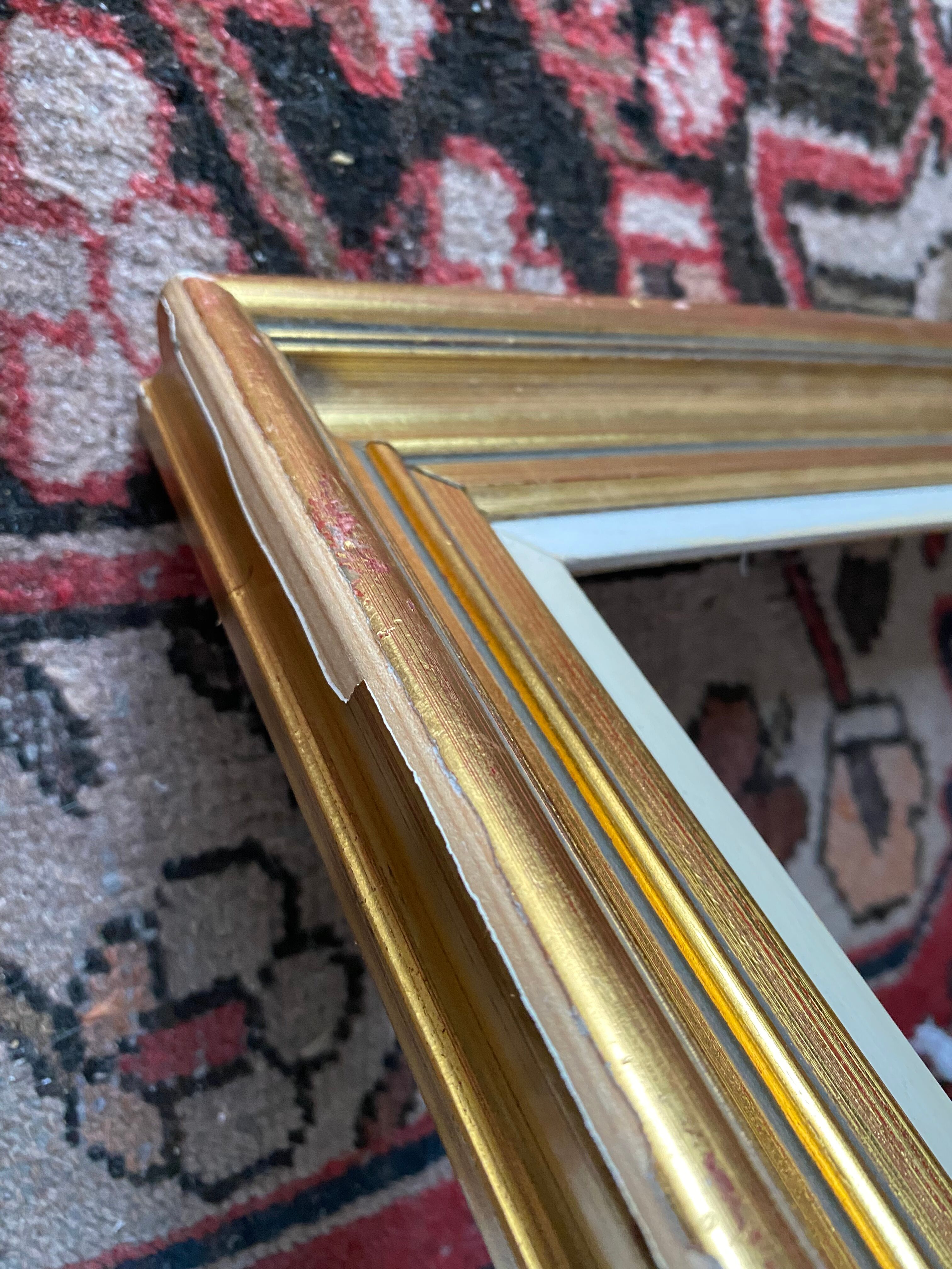 Gilded wooden frame 60s.