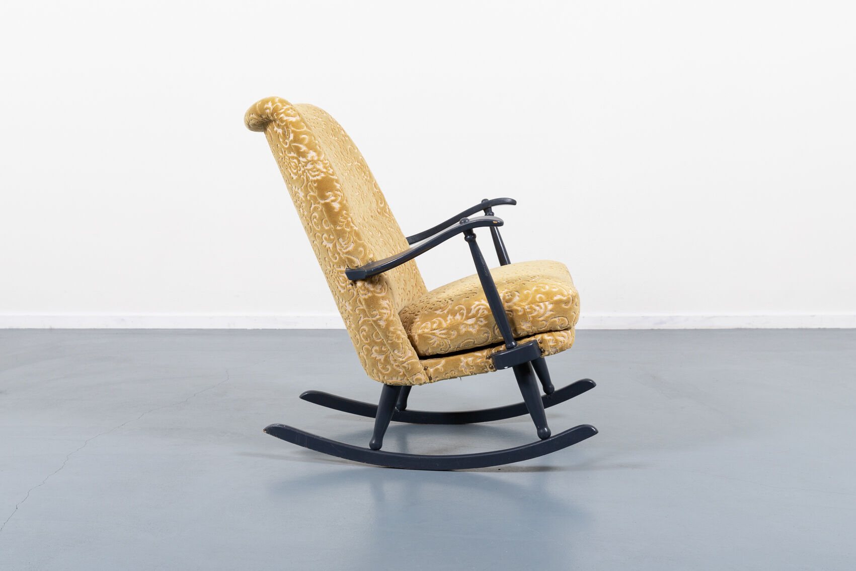 Mid-century Swedish rocking chair from the 1950s