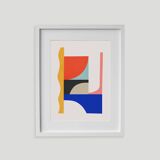 Handmade painting framed