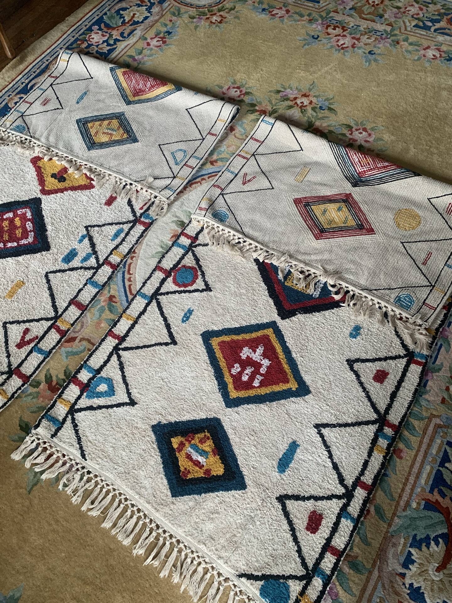 Berber rug pair