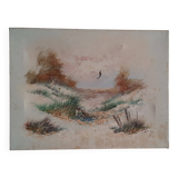 Seaside painting by Westly