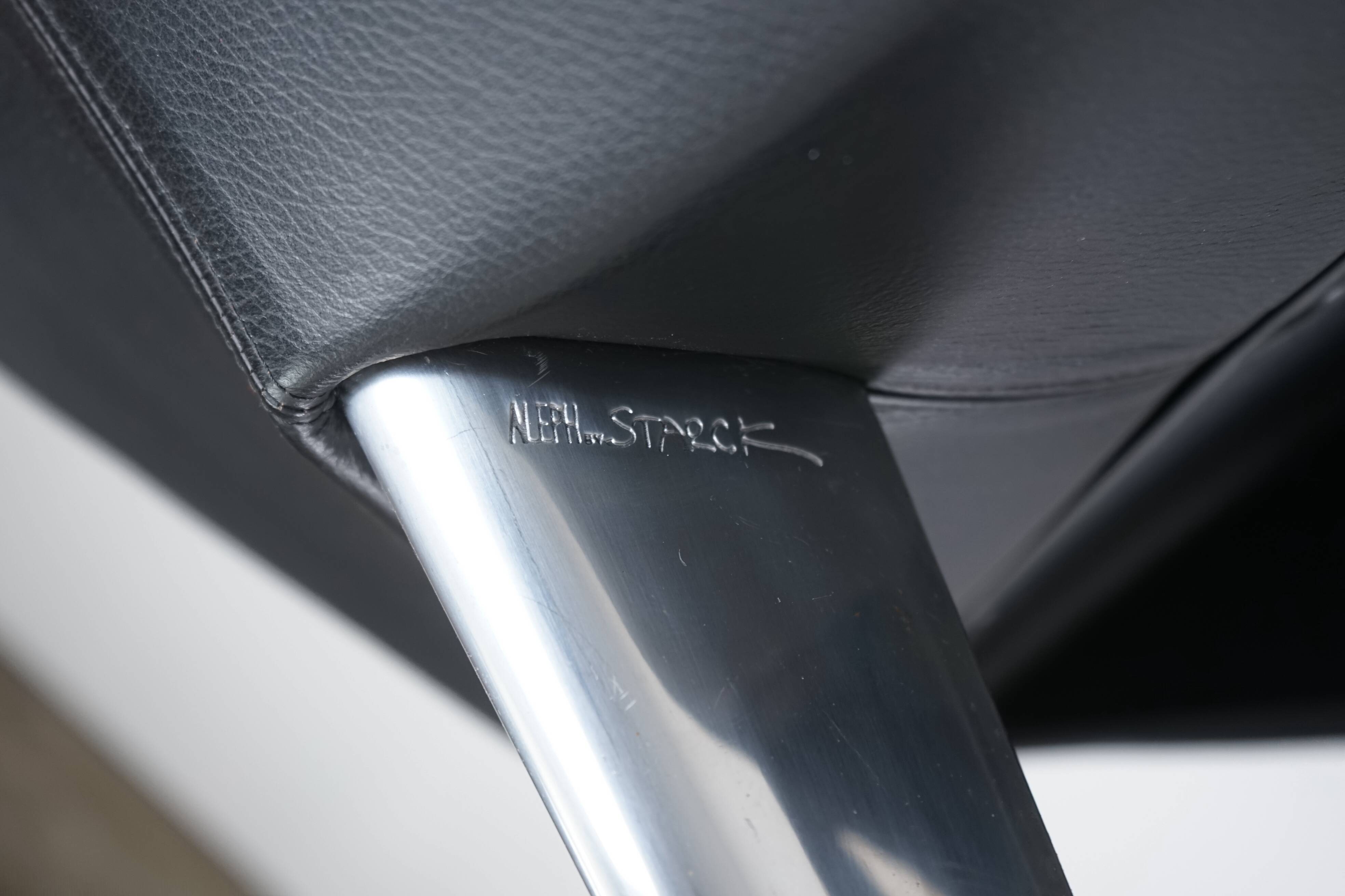 J (Serie Lang) arm chair by Philippe Starck for Aleph Driade