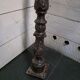 19th-century cast iron staircase landing