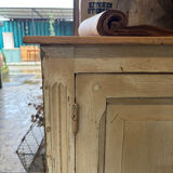 Small patinated jam jar