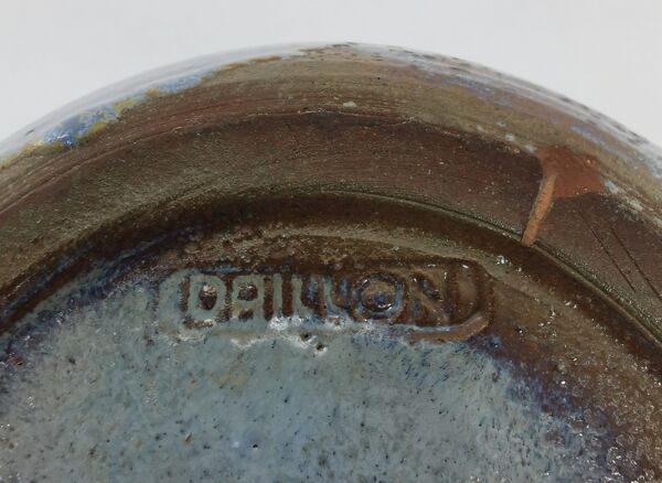 Grand Pichet céramique Grès signé Drillon 50's