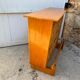 Wooden counter bar and rattan wicker decorations years 50/60