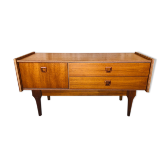 Teak bass row, Scandinavian style circa 60