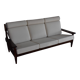 Reupholstered Mid Century Highback Sofa