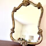 Miroir coquille Louis XV