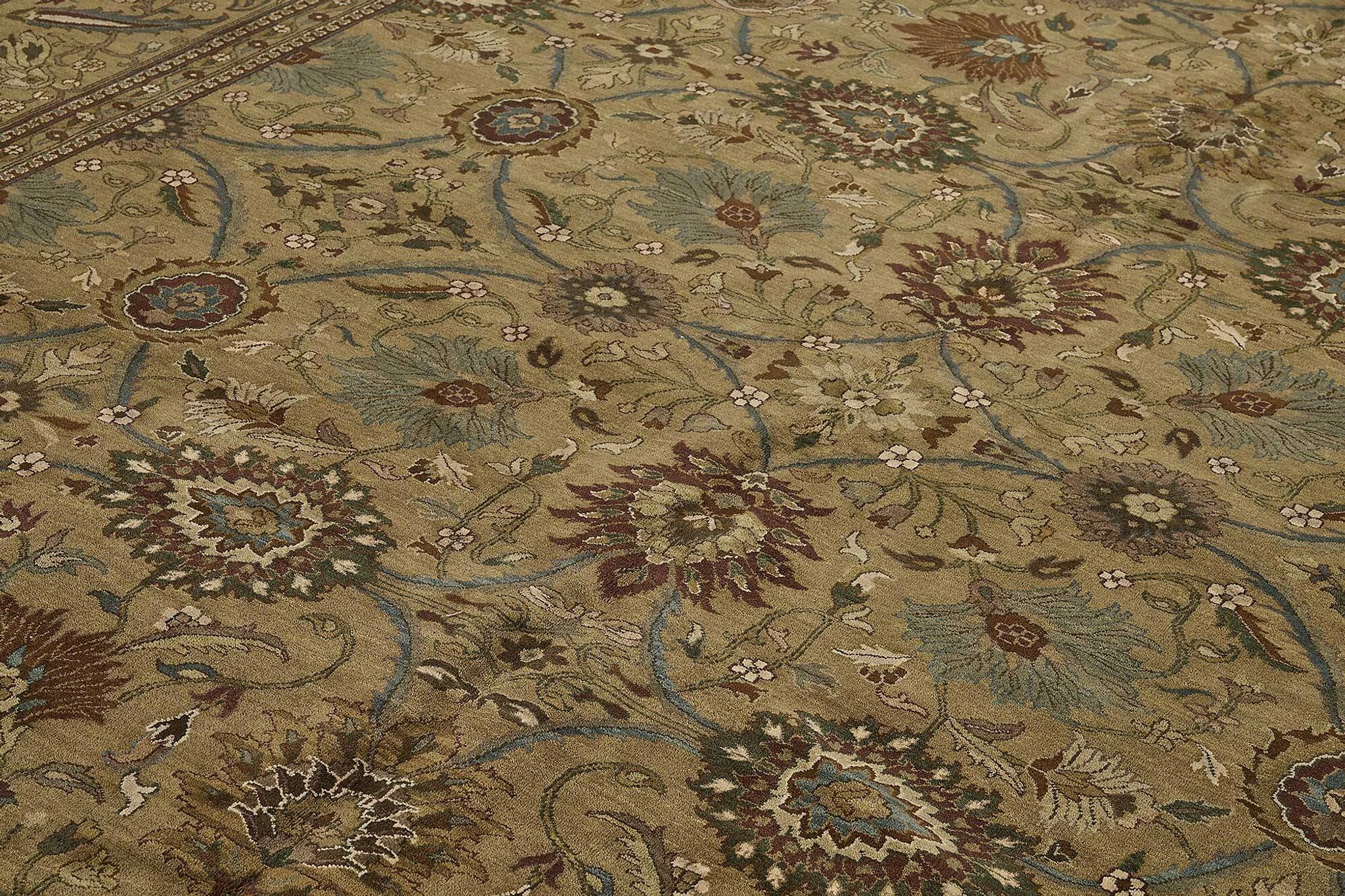 Turkish Handknotted Wool Oushak Rug 300 cm x 430 cm