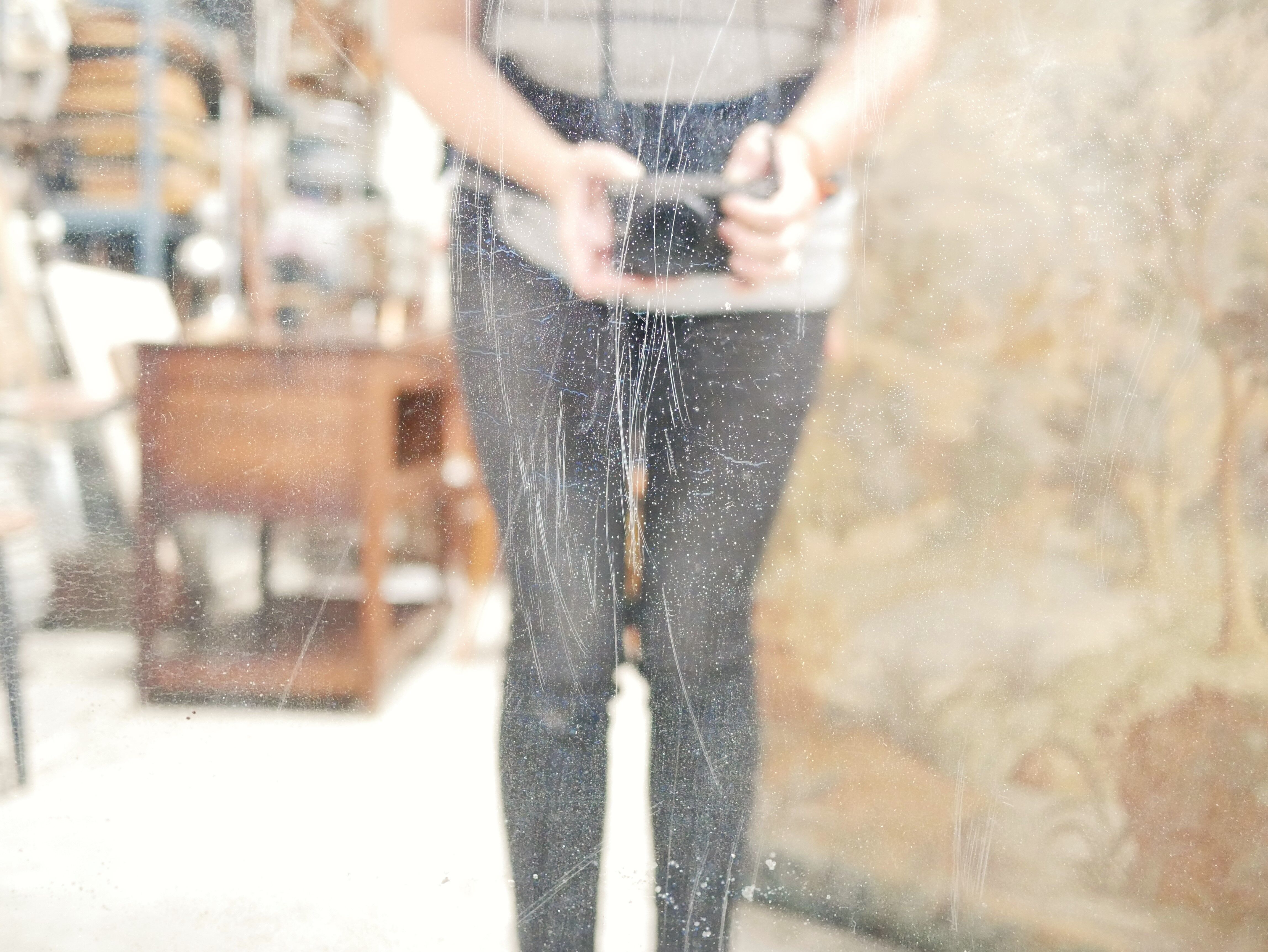 Old rectangular mirror Louis Philippe 150cm x 107cm