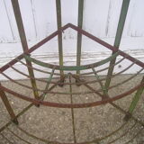 Old metal plants door 1/4 round