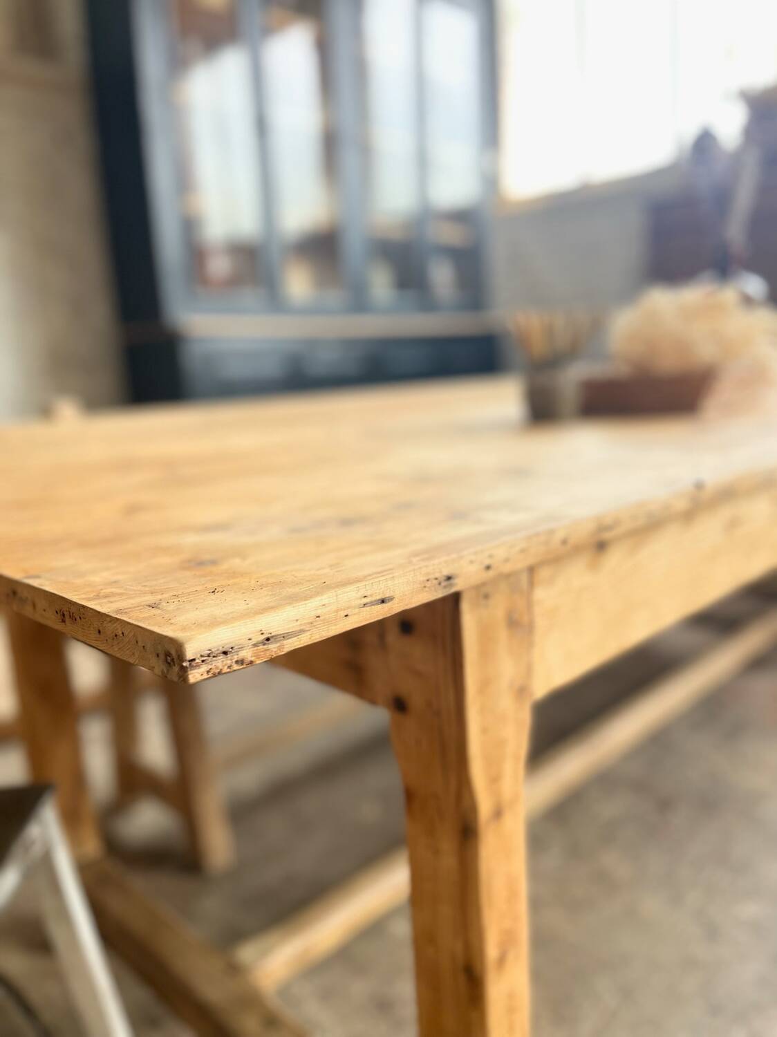 Old workshop table 2.50m