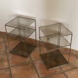 Set of two tables by Max Sauze. 1970. Space Age.