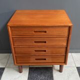 Teak chest of drawers Danish 1960s
