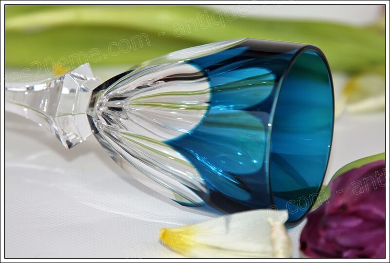 Wine glass of the Rhine (Roemer) Saint Louis Crystal model Chambord