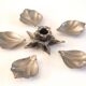 Bougeoir cendrier fleur S. Agudo