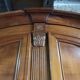 Cherry wood column wardrobe