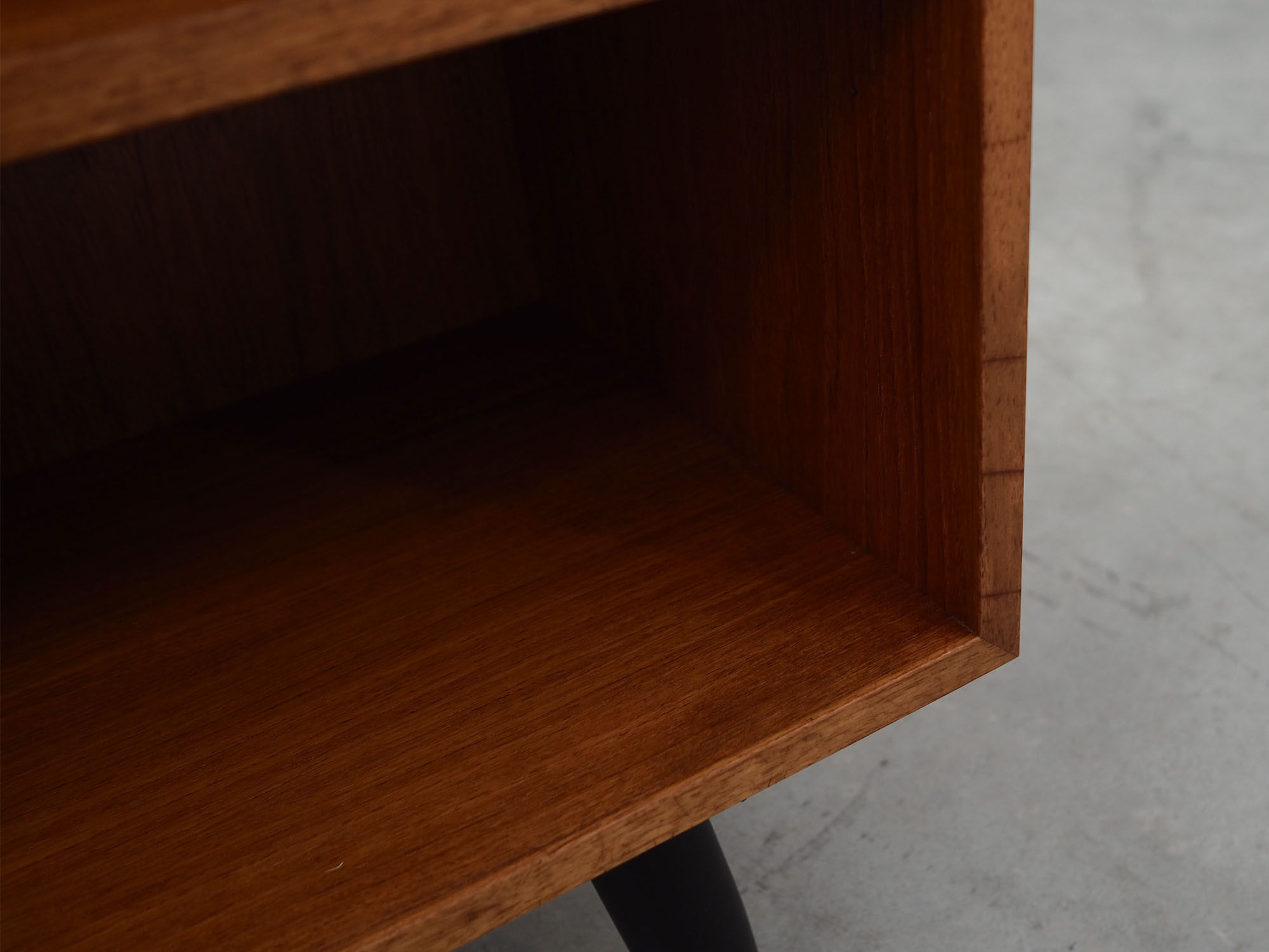 Teak bookcase, Danish design, 1970s, manufactured by Domino Møbler
