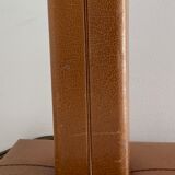 Leather lamp foot Le Tanneur, 1960