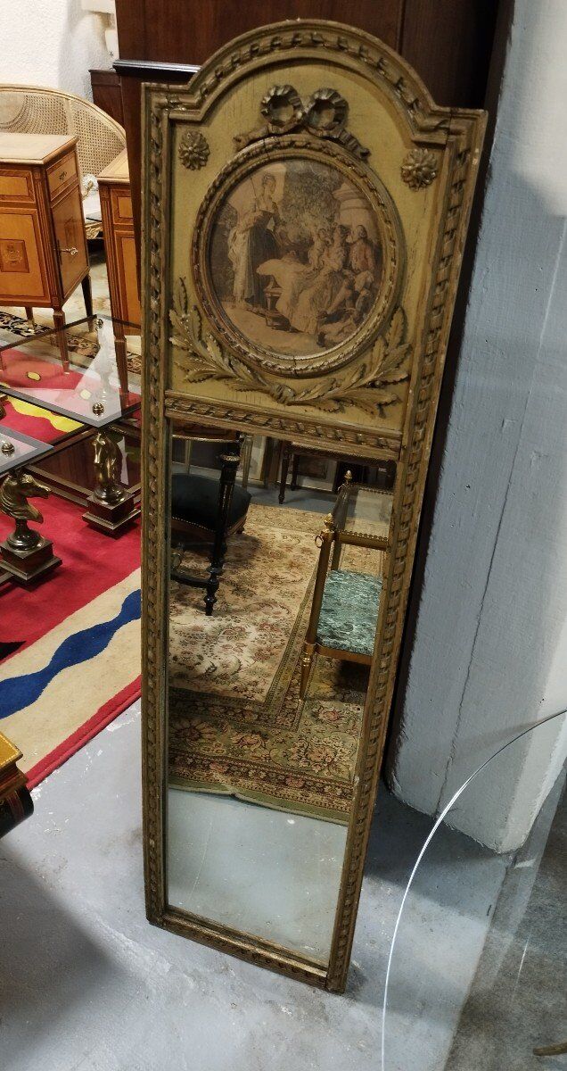 Narrow Trumeau Louis XVI Style