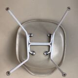 Pair of chairs low base Charles and Ray Eames, fabric Alexander Girard, ed. Herman Miller, 1970