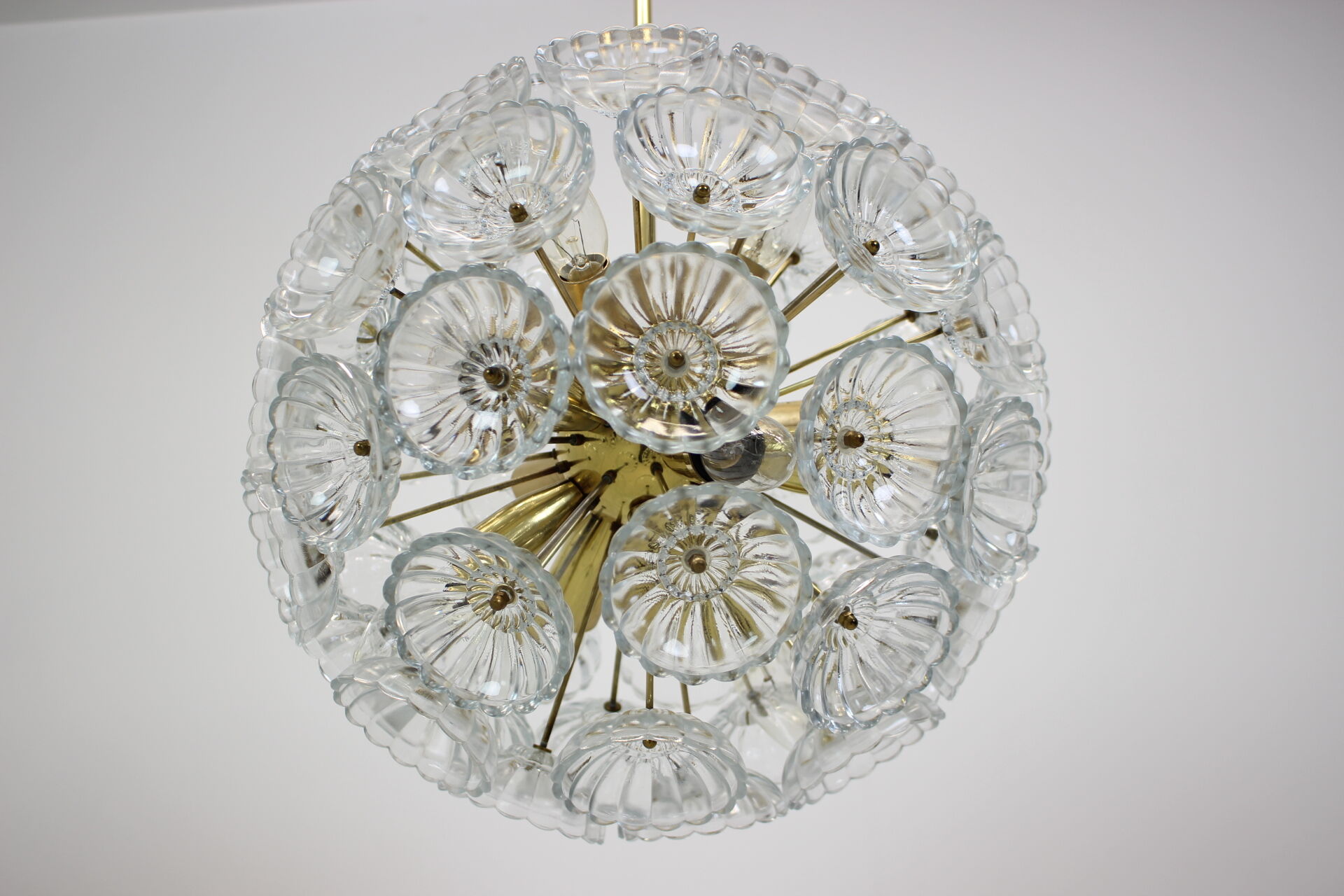 Dandelion Chandelier / Kamenický Šenov, Preciosa, 1970s