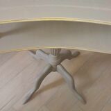 Restyled tripod pedestal table