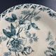 Opaque porcelain compotier from Gien Terre de fer