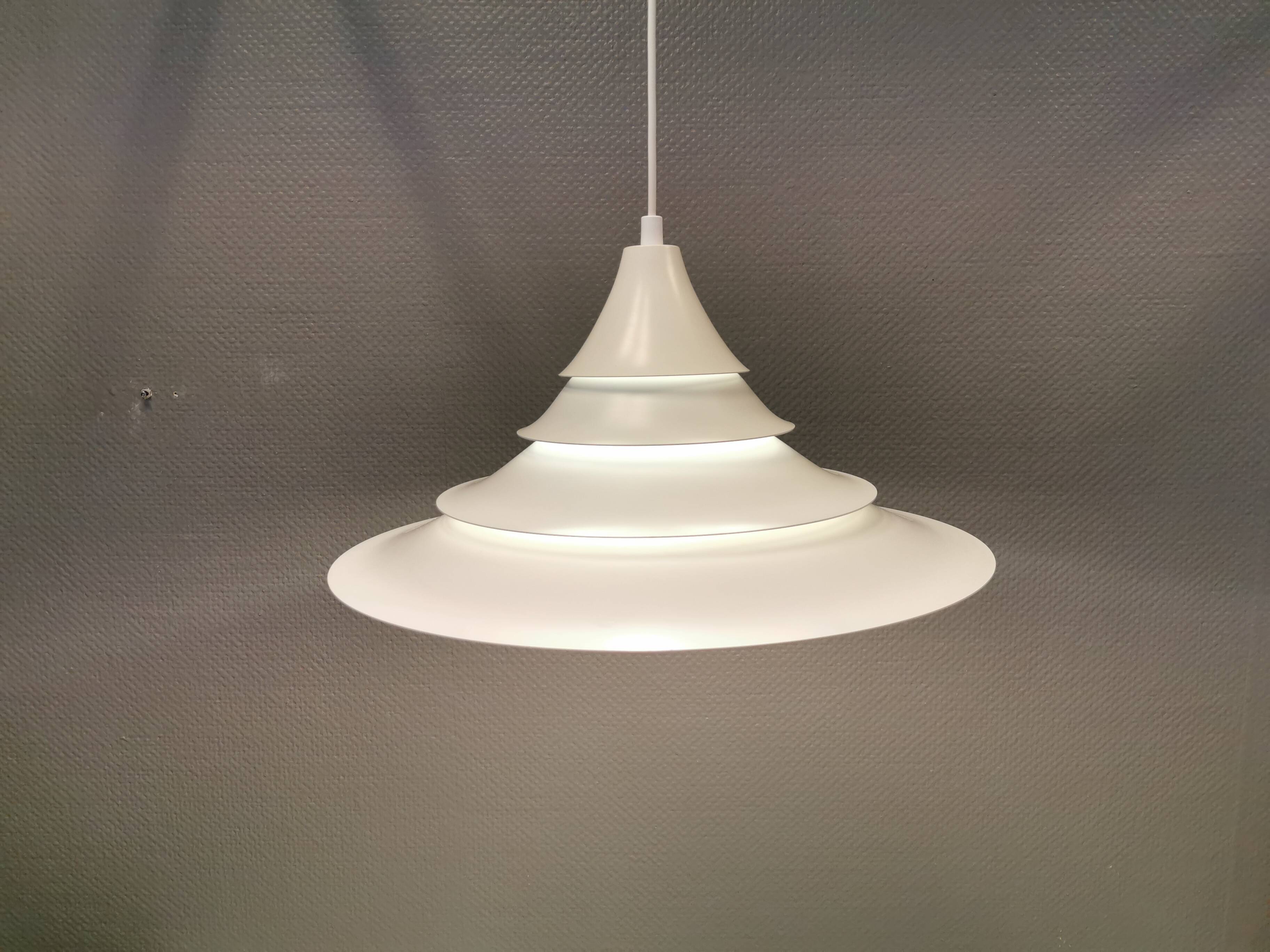 Hanging lamp designed by Ricardoni for Solar ( Nordic Solar Company) in 1982, model Pagode