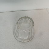 Jam jar in glass evased form